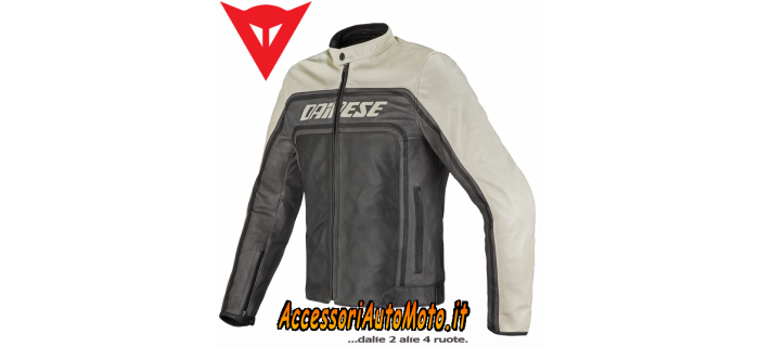 GIACCA MOTO DAINESE G. TOURAGE VINTAGE PELLE Tg 52