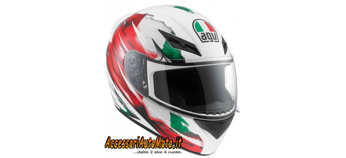 CASCO INTEGRALE AGV K-3 ITALY FLAG