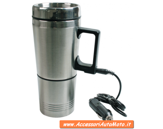 TAZZA TERMICA 12V DA VIAGGIO HEATED MUG PER AUTO-AccessoriAutoMoto