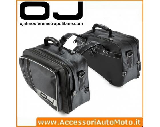 Coppia Borse Moto e Scooter Laterali Morbide Oj Side Bags