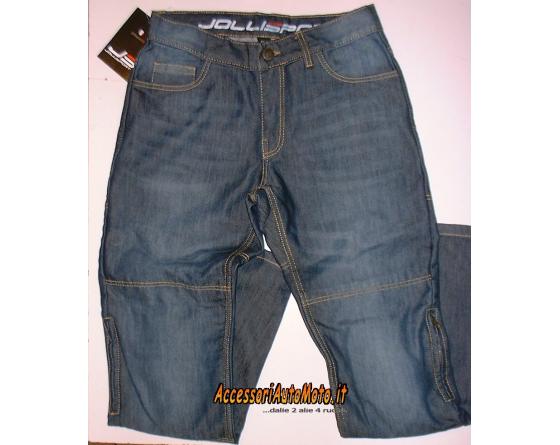 JEANS MOTO TECNICI CON PROTEZIONI JOLLISPORT IN KEVLAR® - Abbigliamento Moto  - Accessori Auto Moto