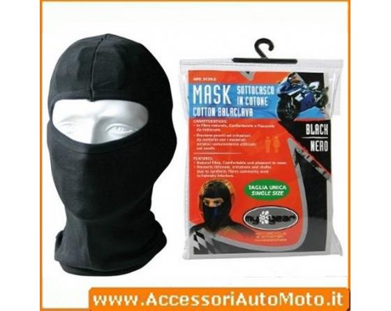 SOTTOCASCO PASSAMONTAGNA SOTTO CASCO COTONE MOTO SCOOTER QUAD -  Abbigliamento Moto - Accessori Auto Moto