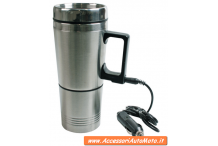 TAZZA TERMICA 12V DA VIAGGIO HEATED MUG PER AUTO