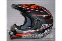 AGV HELMET CROSS KID RC5 JUNIOR DEVIL CHILD 48, 50