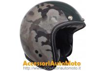 DIESEL OLD-JACK CAMOUFLAGE CASCO JET APERTO A 3 BOTTONI