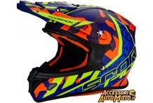 Scorpion VX-21 Air Furio Blu Arancio Giallo fluo