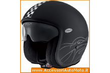 CASCO PREMIER VINTAGE FL9 SCACCHI APERTO FIBRA DI CARBONIO