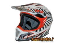 CASCO CROSS UFO NITRO LEVEL MOTOCROSS ARANCIO KTM