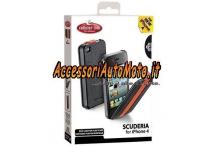 CUSTODIA FLAP IN ECOPELLE SCUDERIA IPHONE 4