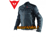 DAINESE D-DRY JACKET CRUISER TOURING LEATHER WATERPROOF