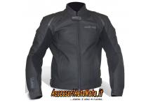 GIACCA MOTO IN PELLE GIUBBOTTO ARLEN NESS NERO