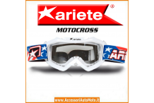 MASCHERA OCCHIALONI CROSS ARIETE 12960-C67 BIANCO/USA