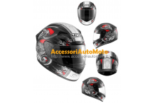 CASCO INTEGRALE IN FIBRA MDS NEW SPRINTER CREATURE RED