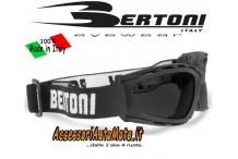 MASCHERA ANTIAPPANNANTE OCCHIALI  BERTONI AF120B NO FOG MOTO