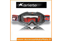 MASCHERA OCCHIALONI ARIETE MX RIDING CROWS TOP NERO