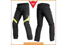 Dainese Pantaloni Moto Tempest D-Dry Nero Giallo Fluo