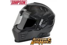 CASCO SIMPSON VENOM GHOST CARBONIO